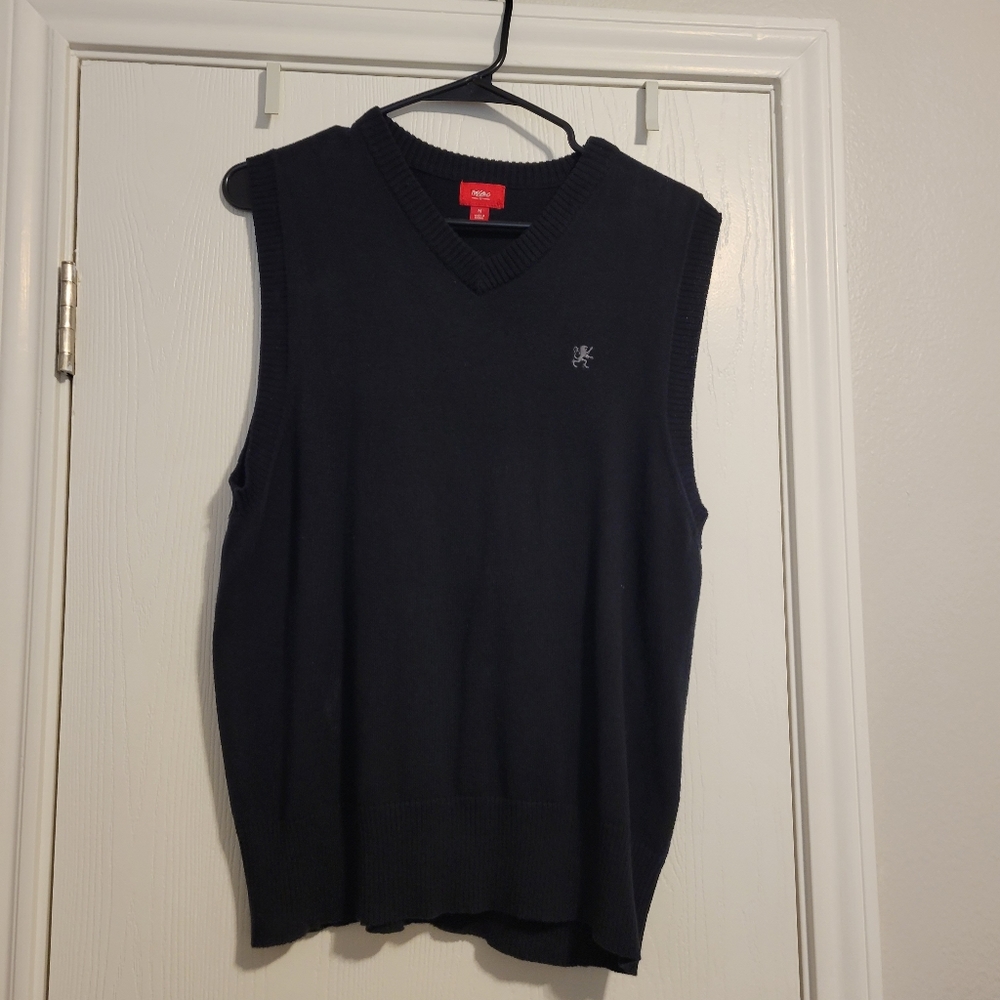 Black sweater vest, Massimo brand, Men's medium